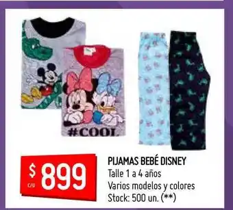 Changomas Pijamas Babé Disney oferta