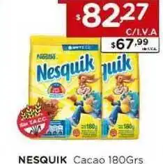 Hipermay Nesquik Cacao 180grs oferta