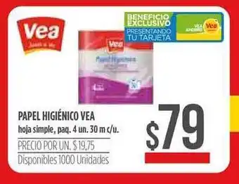 Supermercados Vea Vea Papel Higiénico oferta
