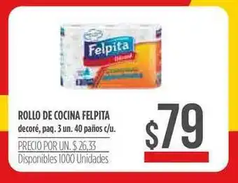 Supermercados Vea Felpita Rollo De Cocina oferta