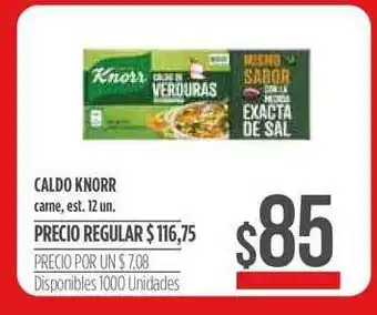 Supermercados Vea Knorr Caldo Carne oferta