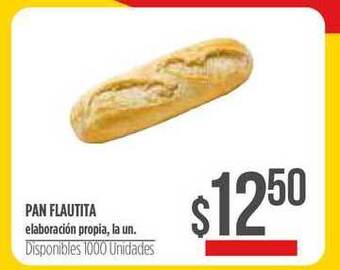 Supermercados Vea Pan Flautita oferta