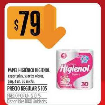 Supermercados Vea Papel Higiénico Higienol oferta