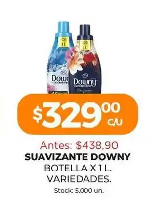 Super MAMI Suavizante Downy Botella x 1L Variedades oferta