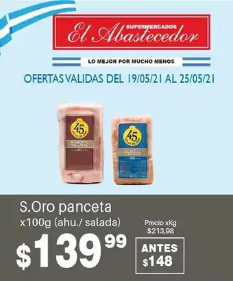 S.oro Panceta x 100g