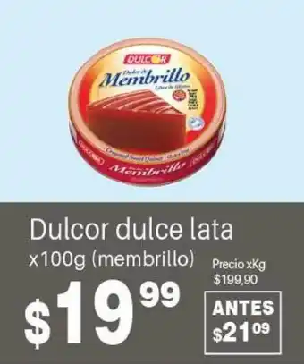 El Abastecedor Dulcor Dulce Lata x 100g oferta