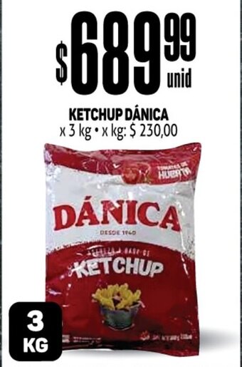 Makro Ketchup Dánica x3kg oferta