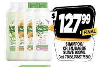 Supermercados Yaguar Shampoo/ Cr.Enjuague Suave 930ml oferta