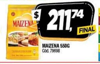 Supermercados Yaguar Maizena 550 g oferta