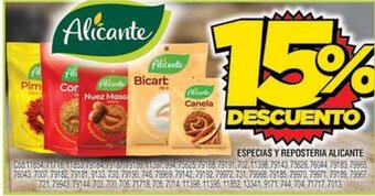 Supermercados Yaguar Especias Y Reposteria Alicante oferta