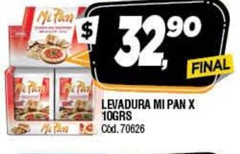 Supermercados Yaguar Levadura Mi Pan x 10grs oferta