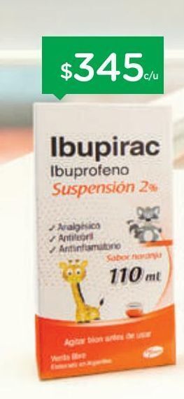 Farmacity Ibuprofeno suspension 2% x 110 ml oferta