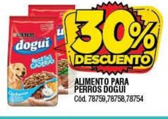 Supermercados Yaguar Alimento Para Perros Dogui oferta