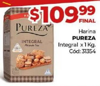 Diarco Pureza Harina Integral x 1kg oferta