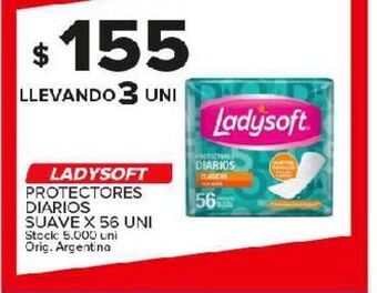 Carrefour Maxi Protectores femeninos ladysoft oferta