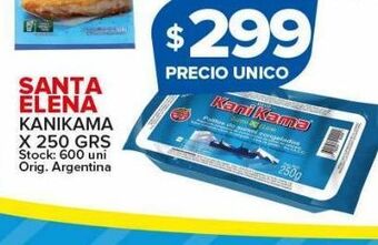 Carrefour Maxi Kanikama santa elena 250g oferta