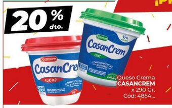 Diarco Casancrem Queso Crema x 290 Gr. oferta