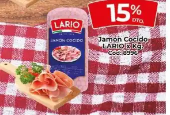 Diarco Lario Jamón Cocido xkg oferta