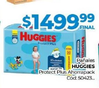 Diarco Huggies Pañales Protect Plus Ahorrapack oferta