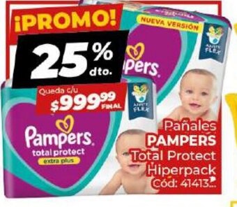 Diarco Pampers Pañales Total Protect Hiperpack oferta