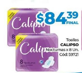 Diarco Calipso Toallas Nocturnas x 8 Un. oferta