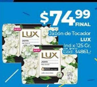 Diarco Lux Jabon de Tocador Ind x 125 Gr oferta