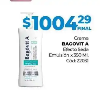Diarco Bagovit A Crema Efecto Seda Emulsión x 350 ml oferta