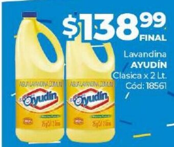 Diarco Ayudín Lavandina Clasica x 2 Lt. oferta