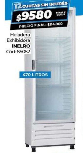 Diarco Inelro Heladera Exhibidora 470 Litros oferta