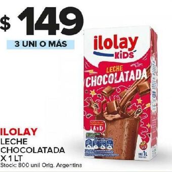 Carrefour Maxi Chocolatada ilolay 1lt oferta