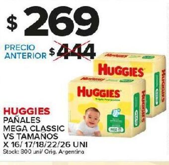 Carrefour Maxi Pañales huggies oferta