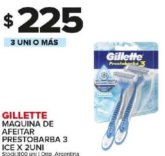 Carrefour Maxi Máquina de afeitar gillette oferta