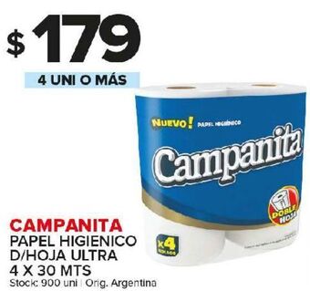 Carrefour Maxi Papel higiénico campanita oferta