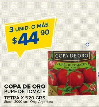 Carrefour Maxi Puré de tomate copa de oro oferta