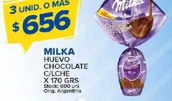 Carrefour Maxi Huevo de chocolate milka oferta