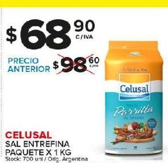 Carrefour Maxi Sal celusal oferta