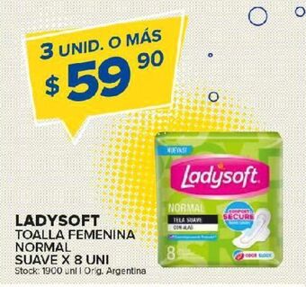 Carrefour Maxi Toallas femeninas ladysoft oferta