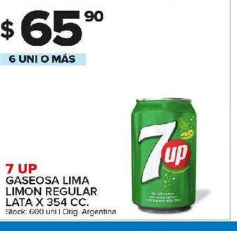 Carrefour Maxi Gaseosas 7up oferta