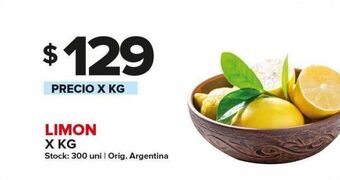 Carrefour Maxi Limón x kg oferta