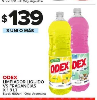 Carrefour Maxi Limpiadores odex oferta