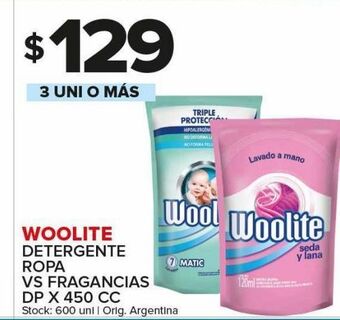 Carrefour Maxi Detergente woolite vs fragancias x 450cc oferta