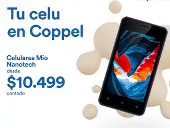 Coppel Celulares mio nanitech oferta