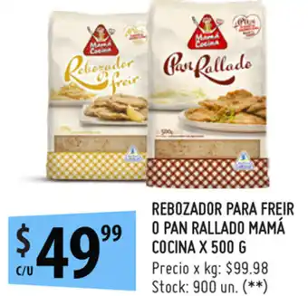 Punto Mayorista Mamá Cocina Rebozador Para Freir o Pan Rallado x 500g oferta