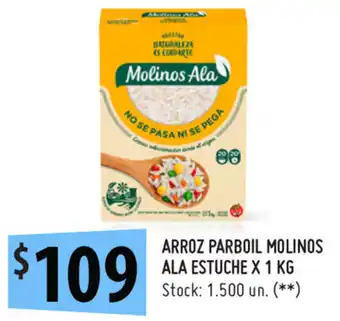 Punto Mayorista Molinos Ala Estuche Arroz Parboil x 1kg oferta