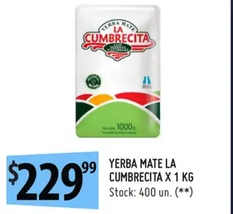 Punto Mayorista La Cumbrecita Yerba Mate x 1kg oferta