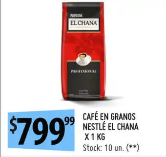 Punto Mayorista Nestlé El Chana Café En Granos x 1kg oferta
