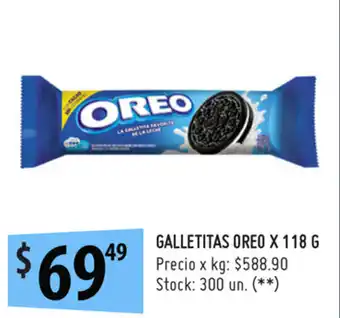 Punto Mayorista Oreo Galletitas x 118g oferta