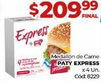 Diarco Medallon de carne paty express oferta