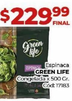 Diarco Espinaca green life oferta
