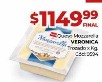 Diarco Queso mozzarella veronica oferta